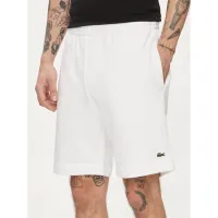 Zdjęcie Lacoste Szorty sportowe GH9627 Biały Regular Fit