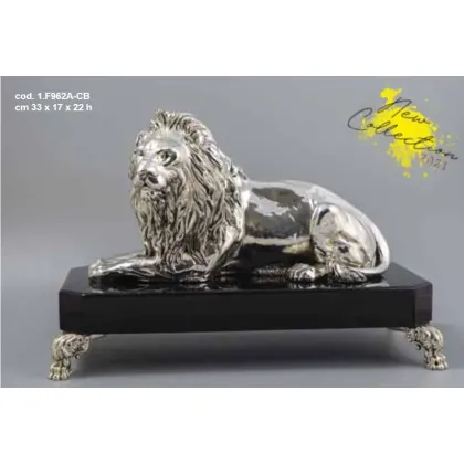 Zdjęcie Oryginalny dekoracyjny model lwa leżącego z podstawą i nogami - ArtBe