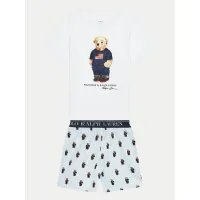 Zdjęcie Polo Ralph Lauren Piżama 8P0142 Biały Regular Fit
