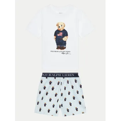 Zdjęcie Polo Ralph Lauren Piżama 8P0142 Biały Regular Fit