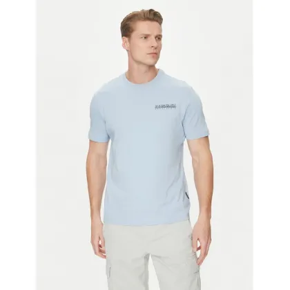 Zdjęcie Napapijri T-Shirt S-Sovana NP0A4IE4 Błękitny Regular Fit
