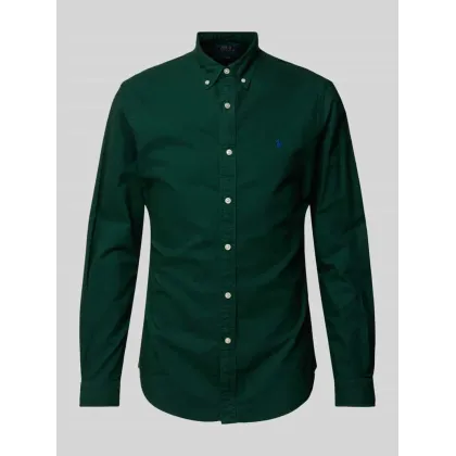 Zdjęcie Koszula casualowa o kroju slim fit z kołnierzykiem typu button down