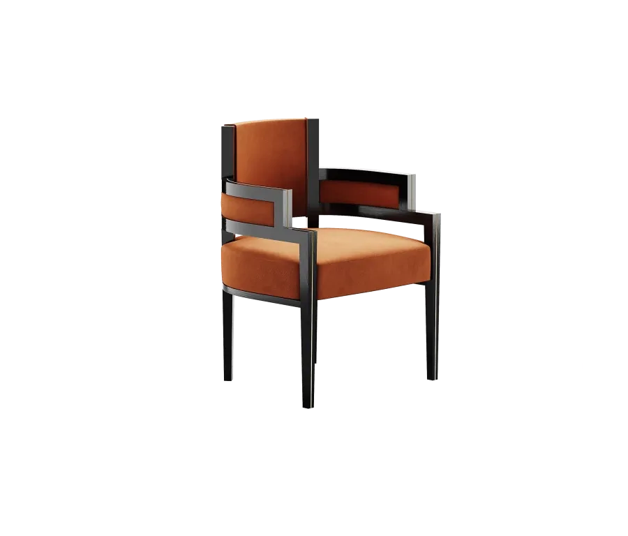 obrazek 2 Stylowe krzesło o wyrafinowanym designie