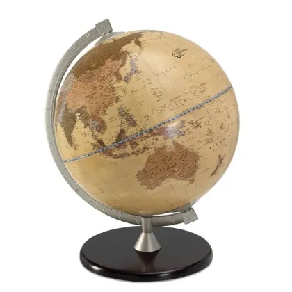Picture Educational desk globe with a political map - James Cook