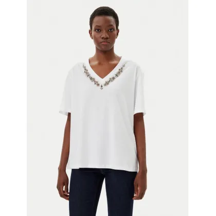 Zdjęcie Liu Jo T-Shirt WA5146 JS923 Biały Regular Fit