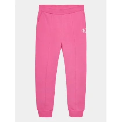 Zdjęcie Calvin Klein Jeans Spodnie dresowe Logo IG0IG02285 Różowy Regular Fit