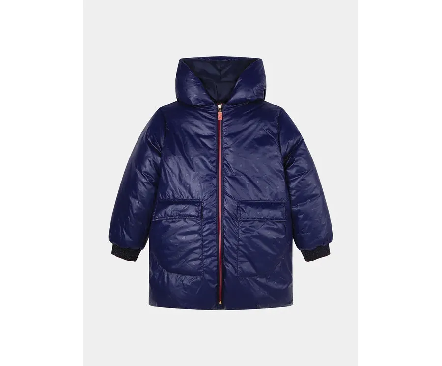 obrazek 1 Billieblush Kurtka zimowa U16363 Granatowy Regular Fit