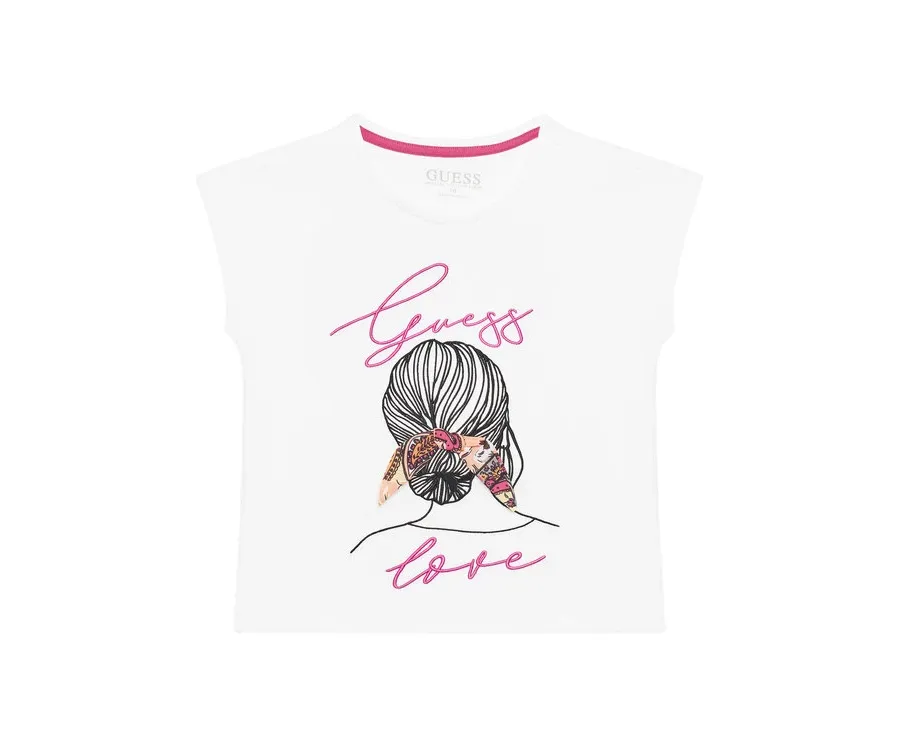 obrazek 1 Guess T-Shirt J5GI25 K6YW4 Biały Regular Fit