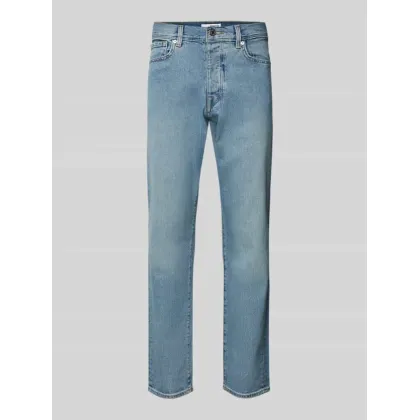 Zdjęcie Jeansy o kroju regular tapered fit z 5 kieszeniami model ‘COLE’