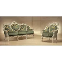 Picture A stylish baroque sofa and armchair for a unique interior – Morello Gianpaolo