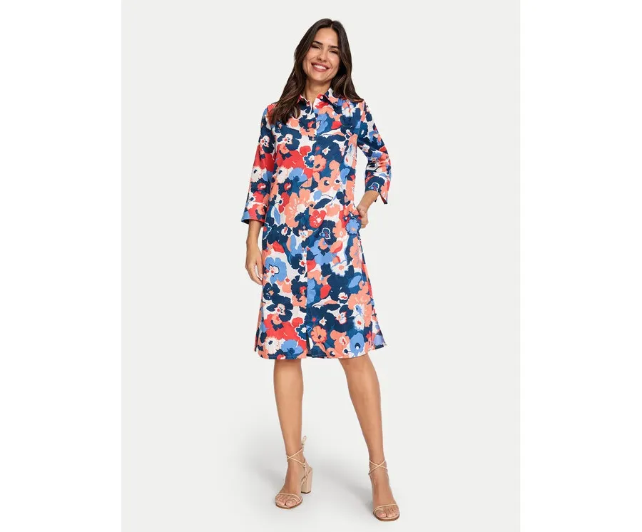 obrazek 1 Olsen Sukienka letnia 13001748 Kolorowy Regular Fit