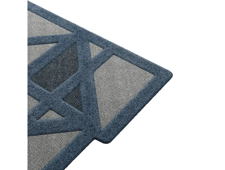 obrazek 2 Piękny dywan o geometrycznym wzorze