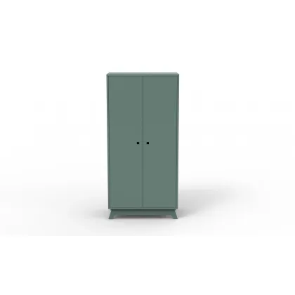 Zdjęcie Dwudrzwiowa szafa MDF do dziecięcego pokoju MADAVIN - Mathy by Bols