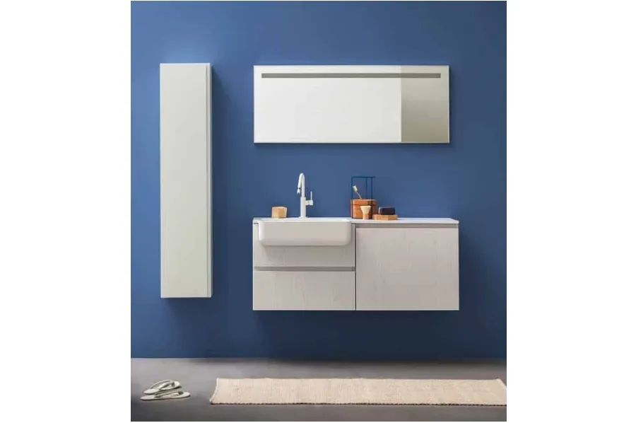 obrazek 1 Minimalistyczny komplet włoskich mebli łazienkowych - Birex