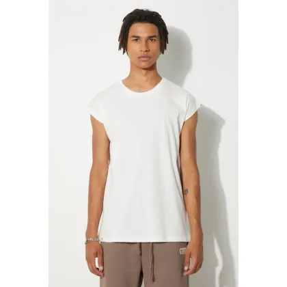 Zdjęcie Alpha Industries t-shirt bawełniany kolor biały gładki 118530.626-BIALY
