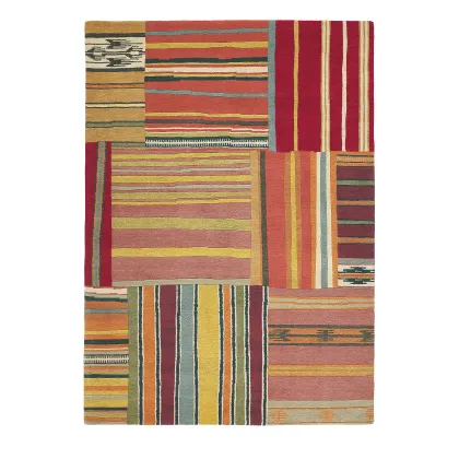 Picture Elegant colorful geometric carpet - YARA OUT OF THE BLUE 133803