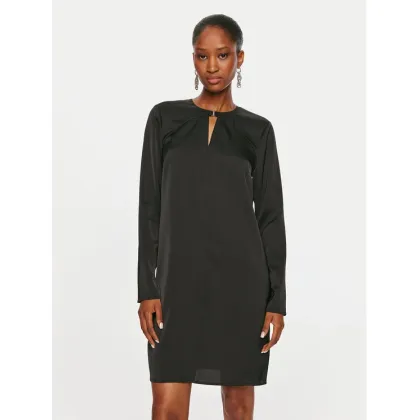 Zdjęcie Calvin Klein Sukienka codzienna Lw Shiny K20K207995 Czarny Regular Fit
