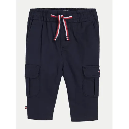 Zdjęcie Tommy Hilfiger Szorty materiałowe KN0KN01840 Granatowy Regular Fit