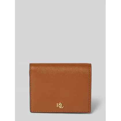 Zdjęcie LAUREN RALPH LAUREN Mały Portfel Damski 432962112002 Brązowy