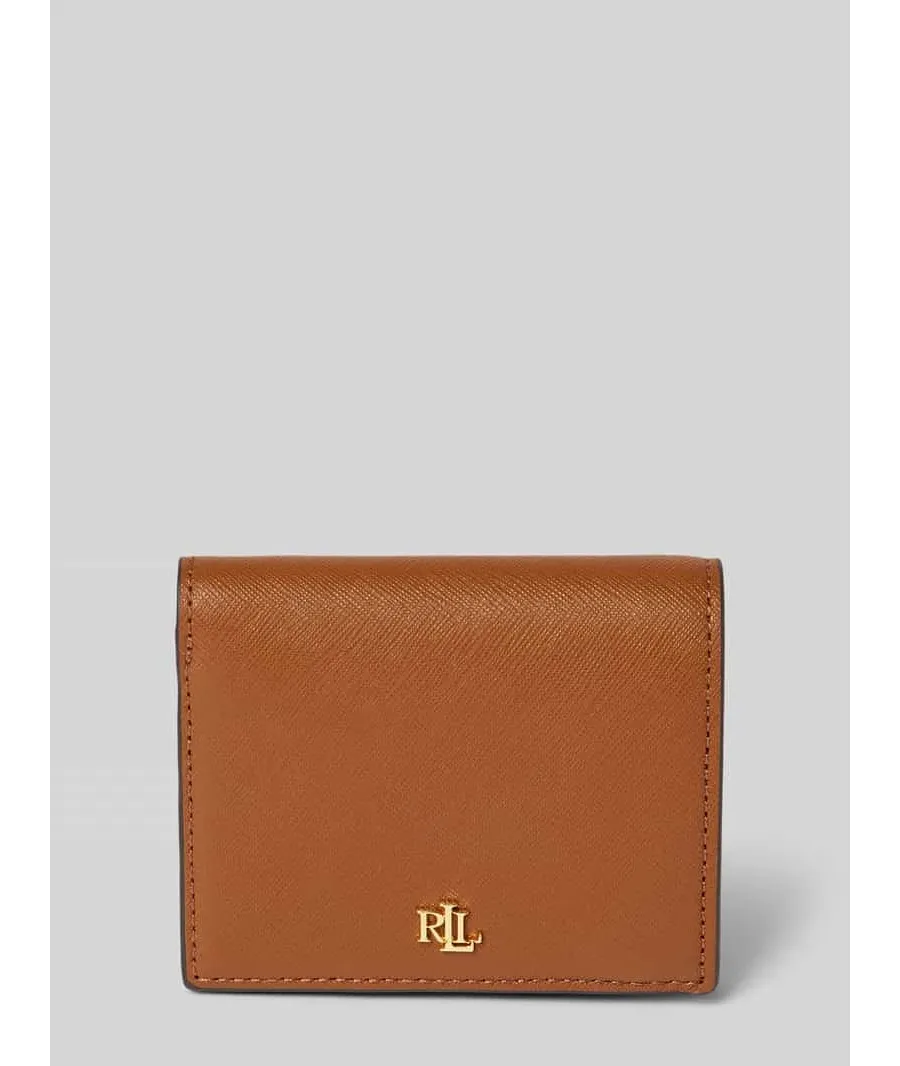 obrazek 1 LAUREN RALPH LAUREN Mały Portfel Damski 432962112002 Brązowy