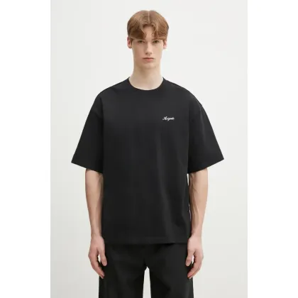 Zdjęcie Axel Arigato t-shirt bawełniany Honor T-Shirt męski kolor czarny gładki A1460005