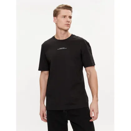 Zdjęcie Calvin Klein T-Shirt Linear Back Logo K10K112486 Czarny Regular Fit