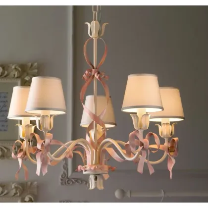 Zdjęcie Wyjątkowy żyrandol do dziewczęcej sypialni - Euro Lamp Art