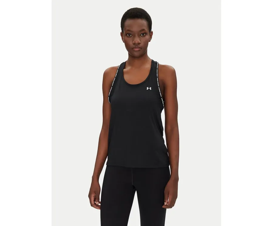 obrazek 1 Under Armour Top Tech Knockout 1389851 Czarny Regular Fit