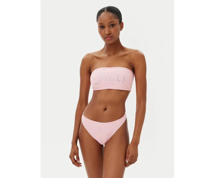 obrazek 1 Juicy Couture Bikini Bandeau B Set JCIT122001 Różowy