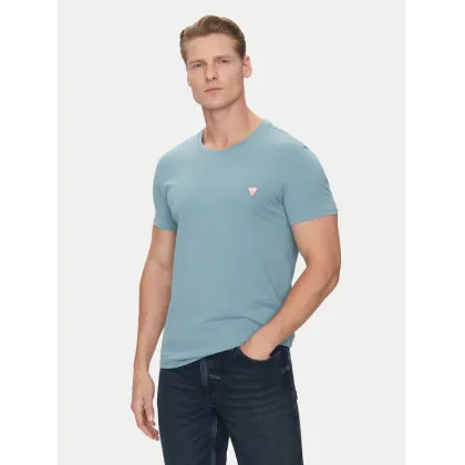 Zdjęcie Guess T-Shirt M2YI24 J1314 Niebieski Slim Fit