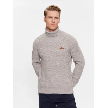 Zdjęcie Aeronautica Militare Golf 232MA1455L509 Szary Regular Fit