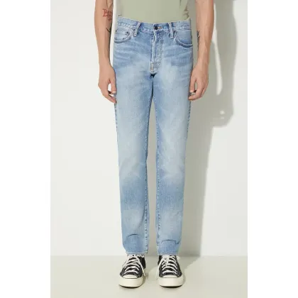 Zdjęcie Carhartt WIP jeansy bawełniane Klondike Pant I029207.BLUE.LIGHT-BLUE.LIGHT