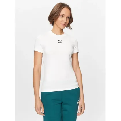 Zdjęcie Puma T-Shirt Classics 535610 Biały Tight Fit