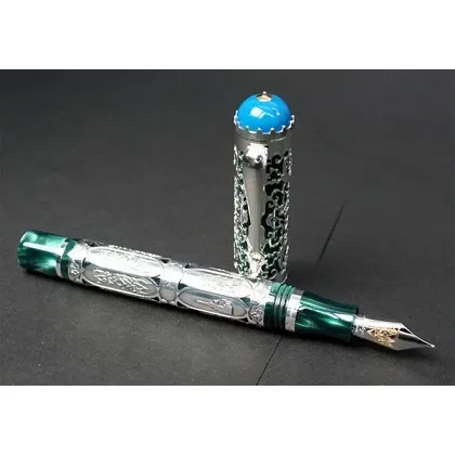 Zdjęcie Kunsztowne Pióro Wieczne Srebrne Kazan 2011 Montegrappa