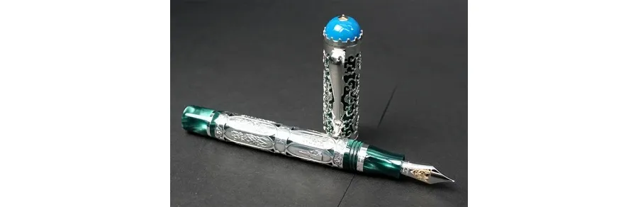 obrazek 1 Kunsztowne Pióro Wieczne Srebrne Kazan 2011 Montegrappa