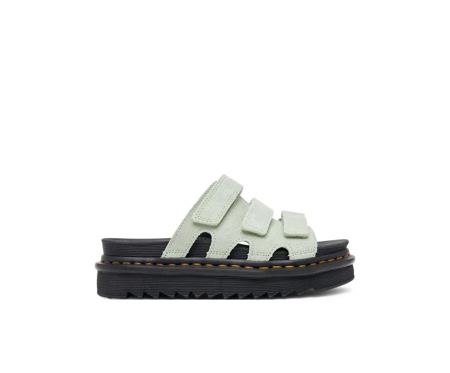 obrazek 1 Dr. Martens Klapki Raine DM40521300 Zielony