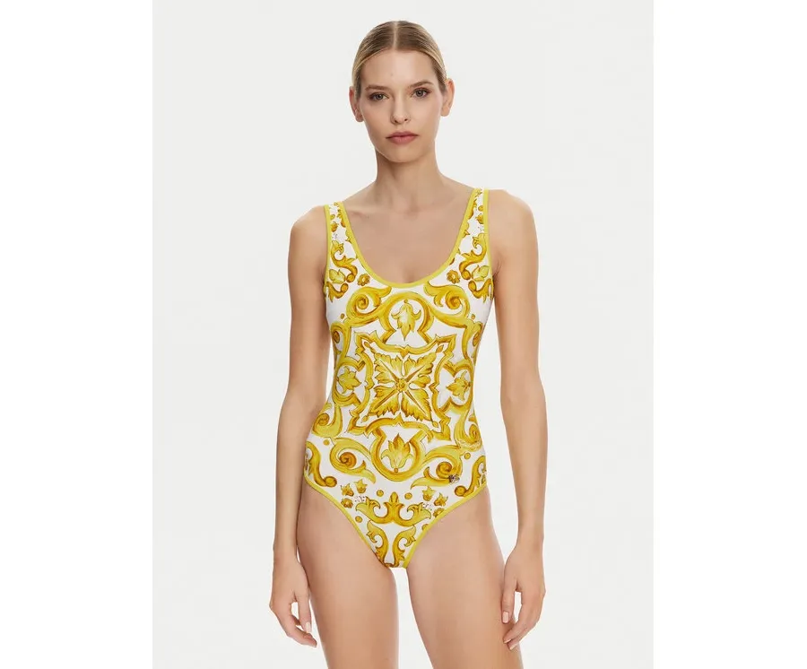 obrazek 1 Dolce&Gabbana Strój kąpielowy O9A46J ONO19 Żółty