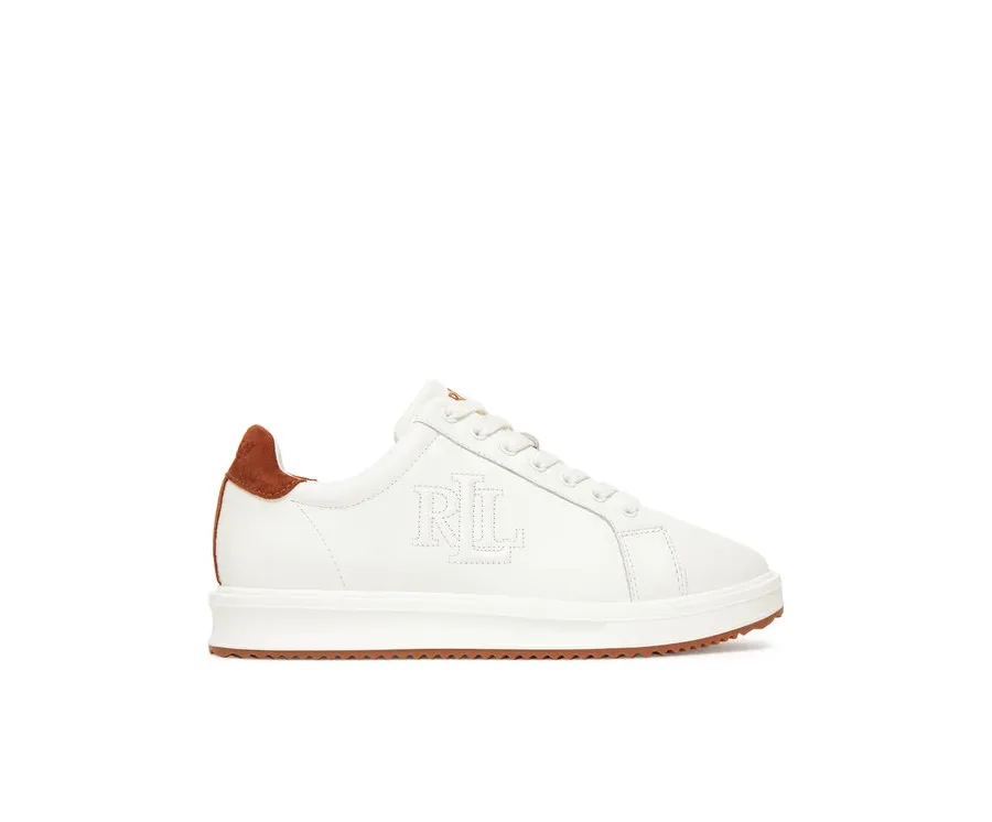 obrazek 1 LAUREN RALPH LAUREN Sneakersy Ainsley Sk Ltl 802979188001 Biały