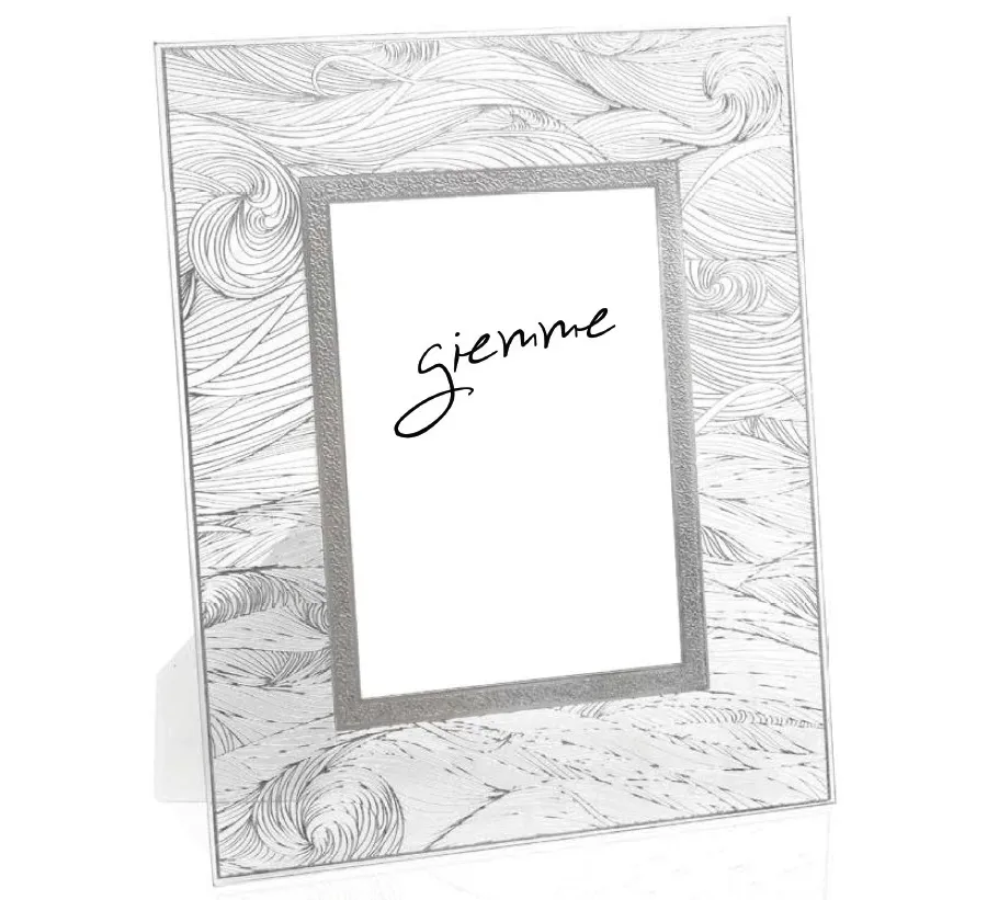 obrazek 1 Unikalna ramka na zdjęcia 9х13 cm z wyjątkowym srebrnym zdobieniem