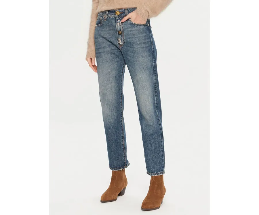 obrazek 1 ViCOLO Jeansy DS0059 Niebieski Regular Fit