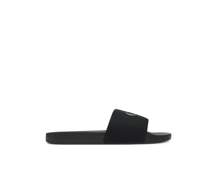 obrazek 1 Calvin Klein Jeans Klapki Slide Monologo Cv YM0YM01367 Czarny