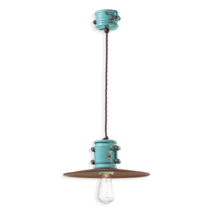 Zdjęcie Duża lampa wisząca Urban w stylu retro z Włoch