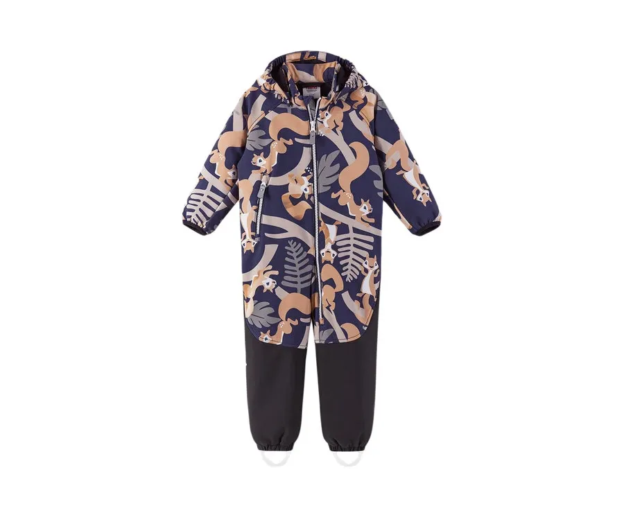 obrazek 1 Reima Kombinezon softshell Mjosa 5100006A Granatowy Regular Fit