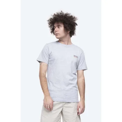Zdjęcie Norse Projects t-shirt bawełniany kolor szary gładki N01.0541.1026-1026