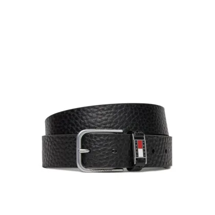 Zdjęcie Tommy Jeans Pasek Męski Tjm Scanton Texture 3.5 AM0AM13417 Czarny