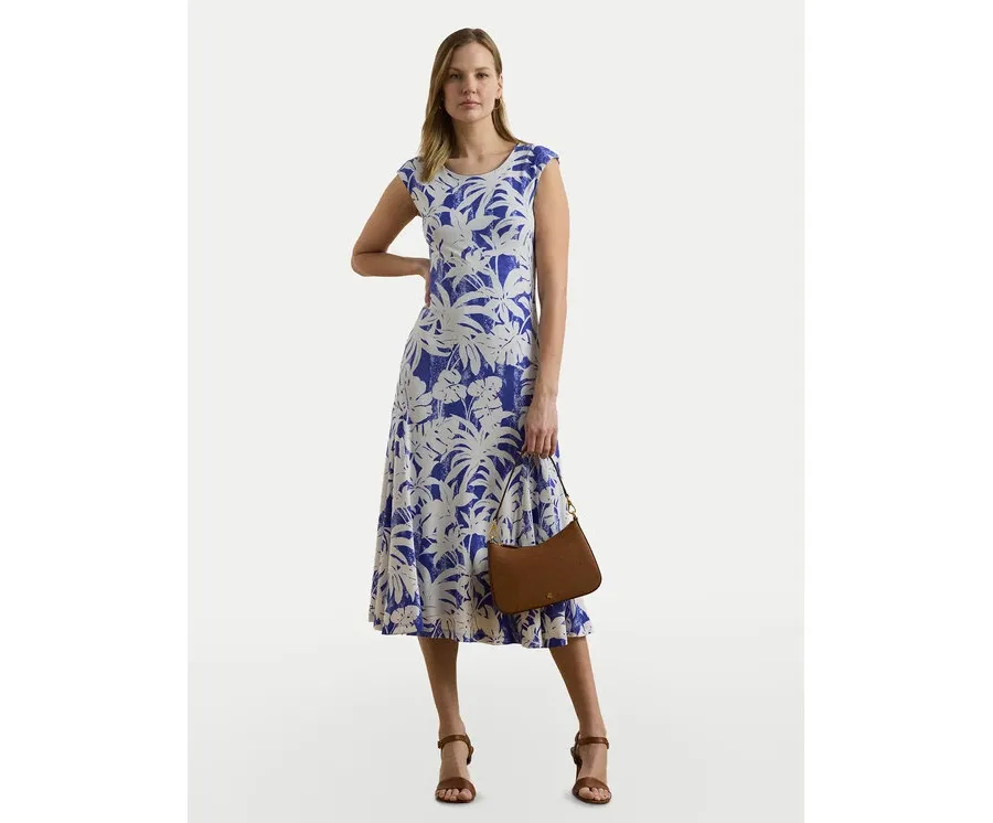obrazek 1 LAUREN RALPH LAUREN Sukienka codzienna 200971078001 Niebieski Regular Fit