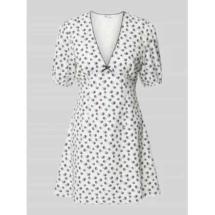 Zdjęcie Tommy Jeans Sukienka letnia DW0DW20337 Écru Regular Fit