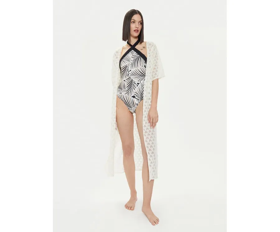 obrazek 1 Selmark Kimono BK095 Écru Relaxed Fit