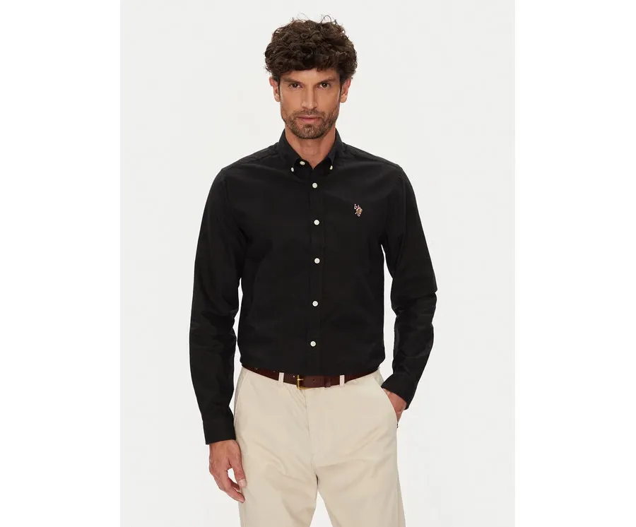 obrazek 1 U.S. Polo Assn. Koszula MUP3247 Czarny Slim Fit