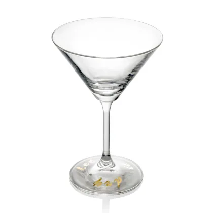 Zdjęcie Piękny włoski zestaw 2 kieliszków do martini z wyjątkowej kolekcji – IVV